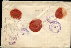 US Shanghai Scott 528B x10 on registered cover