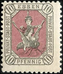 Germany 1800's Essen local post