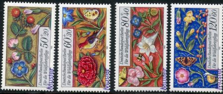 Germany 1985 Specimen Overprint 9NB227 - 9NB230