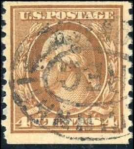 US 457 Washington / Franklin F - VF Used