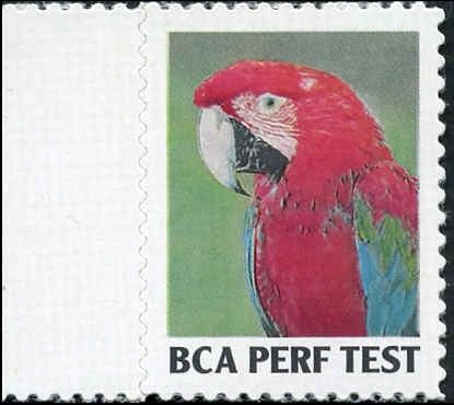 US TD128 1996 Parrot VF NH Margin Single