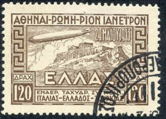 Greece 1933 C7 VF Used 120d single