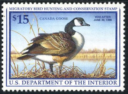 US RW64 Duck Stamp XF - Sup PSE Cert Grade 95