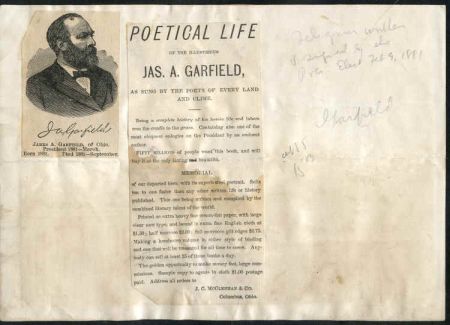 Autographs James A. Garfield President