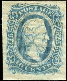 US Back Of Book - Confederate States of America 11 VF - XF NH