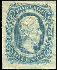 US Back Of Book - Confederate States of America 11 VF - XF NH