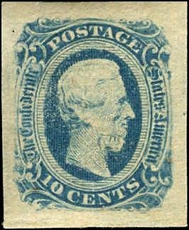 US Back Of Book - Confederate States of America 12 VF - XF NH