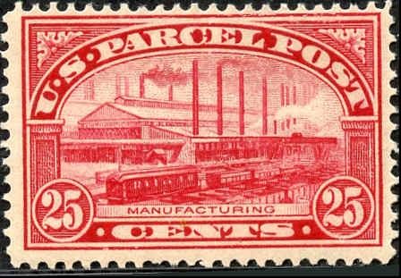 US Q09 Parcel Post F - VF NH