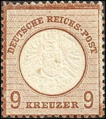 Germany 25a Ave Hinged MF Fresh with small thin cv $1,400