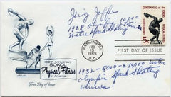 US 1262 Autographed FDC, Irving Jaffes