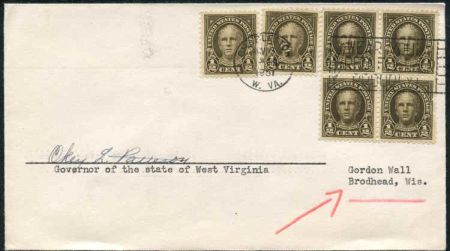 US 551 First Day Cover Autograph Governor Okey L. Patteson of WV