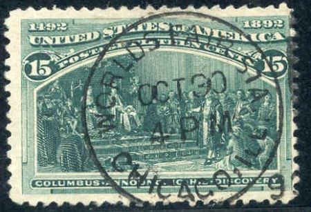 US 238 Early Commemoratives Used F