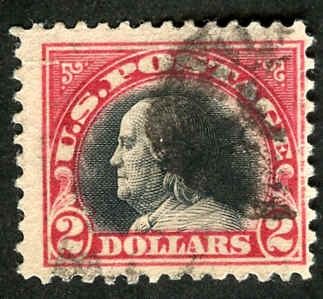 US 547 Washington / Franklin Used F - VF cv $40