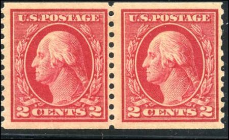 US 444 Washington / Franklin F - VF NH Pair cv $250