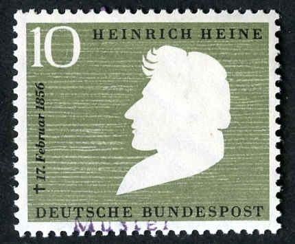 Germany 1956 740 Specimen Ovpt - Heirich Heine, Poet