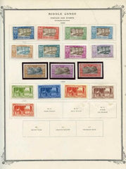 French Colonies Middle Congo Mint 1-60, 65-70, 73, 76 + More