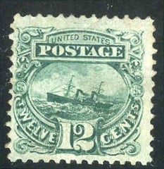 US 117 Pictorials F - VF H, expertly regummed