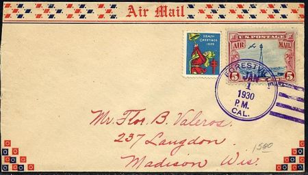 US California, Forestville C11 Fancy Cancel Cover