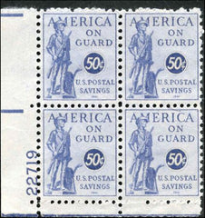 US PS13 Savings Stamp Just F - XF/LH-NH Matched set 22719