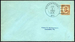 US Kentucky, Strawberry 553 Fancy Cancel Cover