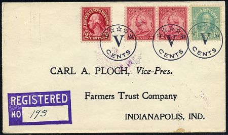 US Mississippi, Money 563, 634, 689 Fancy Cancel Cover