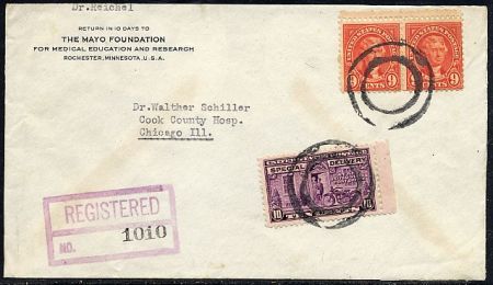 US Minnesota, Rochester 641, E15 Fancy Cancel Cover