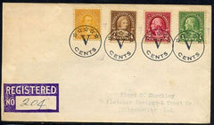 US Mississippi, Money 632, 634, 636, 642 Fancy Cancel Cover