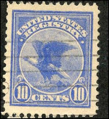 US F1 Registration Stamp Used XF "Jumbo"