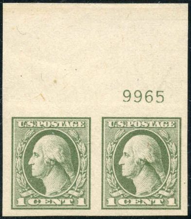 US 531 Washington / Franklin XF NH Top Margin Pair