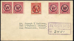 US New Jersey, Wildwood 561, 689 Fancy Cancel Cover, W in Circle