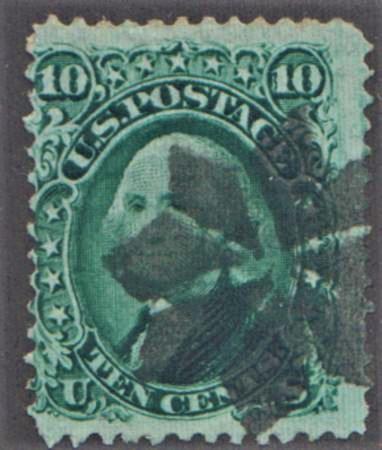 US 68 Early Classics Fancy Cancel Mint F - VF No Gum