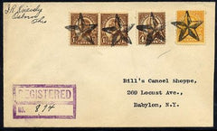 US Ohio, Osborn 633, 636, 642 Fancy Cancel Cover, Star