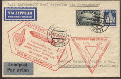 Estonia 1933 Chicago flight to Recife, Brazil S238E