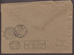 Vatican 1951 Rome Crash Cover with Envelope