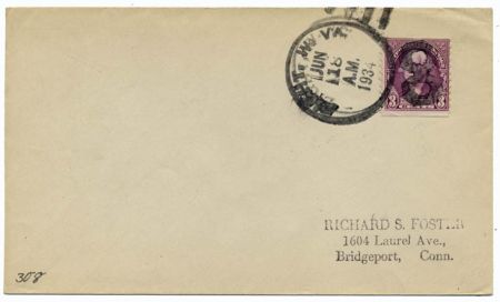 US West Virginia, Eight 720 Fancy Cancel Cover