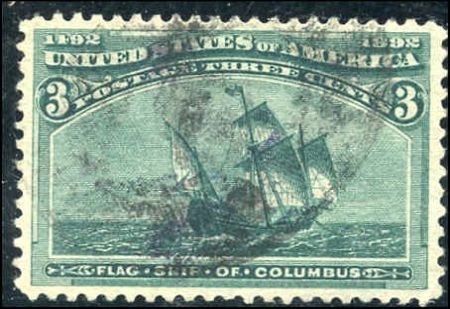 US 232 Early Commemoratives Used XF