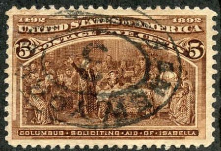 US 234 Early Commemoratives Used VF - XF Single