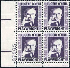 US 1294b VF - XF Plate Block NH