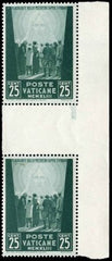 Vatican 84 - 86 F - VF NH Gutter Pairs