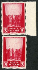 Vatican 100 Error Plate Varieties