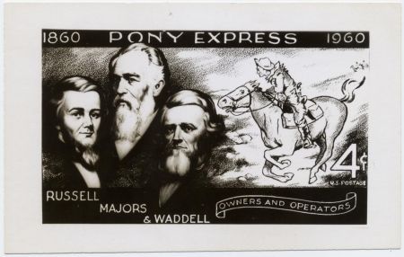 US 1154 Pony Express Photo Essay, Proposed Design