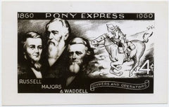 US 1154 Pony Express Photo Essay, Proposed Design