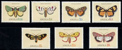 Angola 675 - 681 NH Butterfly set of 7