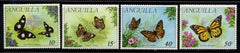 Anguilla 123 - 126 NH Butterfly set of 4