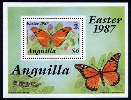 Anguilla 712 S/S NH Butterfly