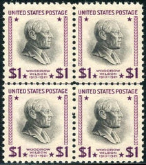 US 832b NH VF Block of 4 Weiss Cert