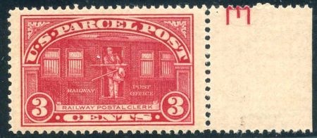 US Q3 Parcel Post XF NH a Fantastic Stamp