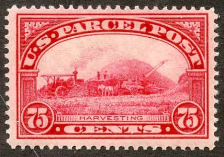 US Q11 Parcel Post VF LH Rich Color cv $110