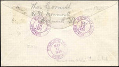 US Illinois, Monmouth 552, 554, 560, 638 Fancy Cancel Cover, Star