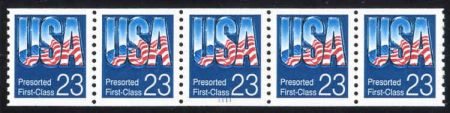 US 2607a Plate Number 1111 XF PNS 5 cv $125